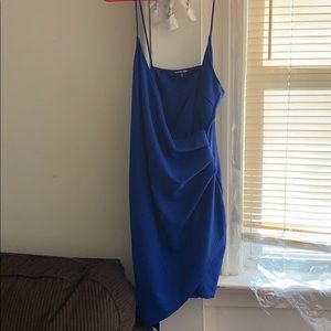 Simple blue dress